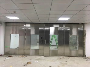 旋转门在临朐县大海不锈钢制品厂的创新应用