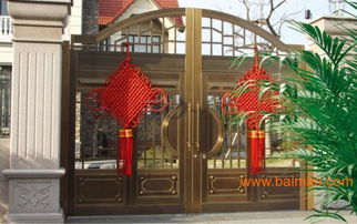 泉州安居铜门 专业庭院铜门厂家的品质之选