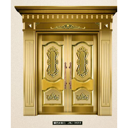 铜门之美 聚万家门业设计新颖引领艺术与实用结合