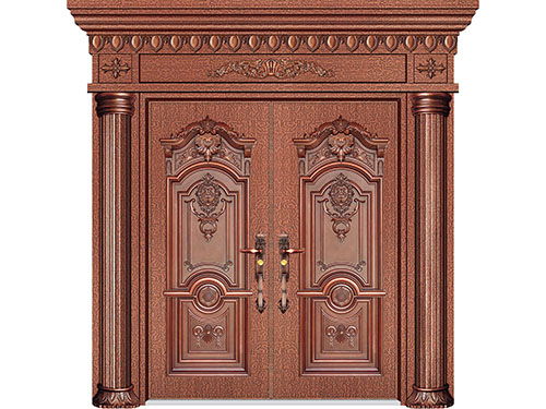 铜门 入户门的华丽之选